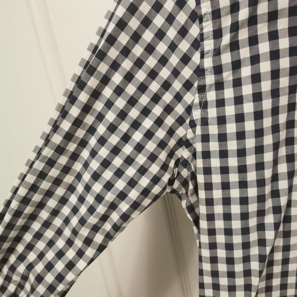 A&F Checkered-Pattern Long-Sleeve Button Up - Picture 3 of 6